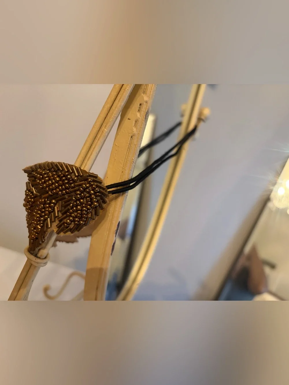 Loft Beaded Headband Bronze